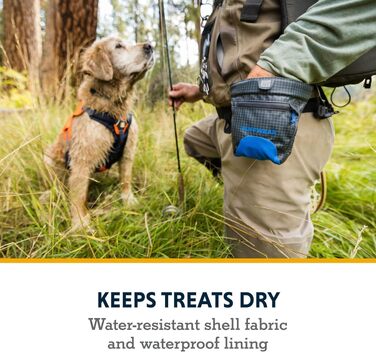 Сумка для ласощів Ruffwear Treat Trader з регульованим поясом, колір Brown Bear (Коричневий ведмідь)