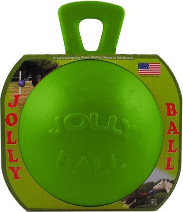 Іграшка м'яч для коней WALDHAUSEN Jolly Ball із ароматом яблука, зелений, 25 см