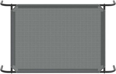 Підвищене собаче ліжко VidaXL, сіре, 110x65x20 см, Textilene та сталь. Собаче ліжко, лежанка, диванчик для собак, лежанка для домашніх тварин, місце для сну собаки, вулиця.