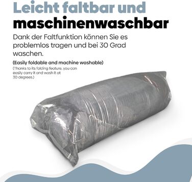 DEFACTO Лежанка для собак, подушка для собак з імітацією льону, корзина для собак, підняті бортики, неслизьке дно. Розмір XL - 80x80 см, Бежевий