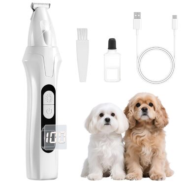 TECHMUR PawTrim Pro: Професійний триммер для собак та котів з LED та цифровим дисплеєм