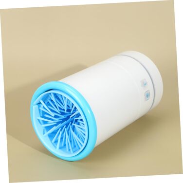 Електрична мийка для лап домашніх тварин UKCOCO з USB-зарядкою та ротаційним набором для миття кігтів. Гнучкий силіконовий посудина для ефективного очищення.