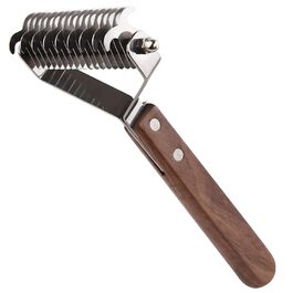 Трімстригуч Coat King для собак та котів - щітка для видалення підшерстка з 14 лезами (S:184*62mm)