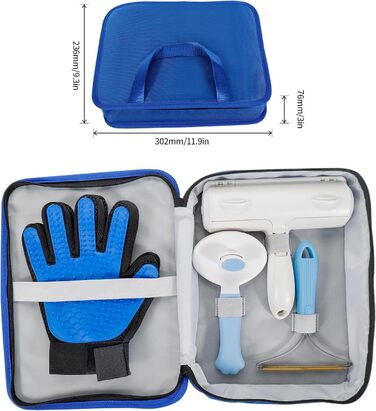 Набір щіток для тварин 5 шт. для видалення шерсті з меблів, щітки для собак та котів з довгою та короткою шерстю, ролики для видалення ворсу для дивану, ліжка, багаторазовий двосторонній набір