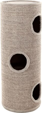 Кігтеточка для котів Flamingo Greta L, 100 см, діаметр 38 см, сизаль та плюш, велика