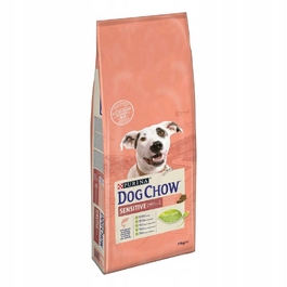 Корм для собак Purina Dog Chow Sensitive Adult Karma з лососем, 14 кг
