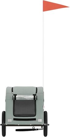 Кіяниця для собак Oxford, сіра, 124x53x53 см, для маленьких собак та котів (Model93951)