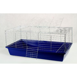 Клітка для гризунів та кроликів 120x60x43 см, синя