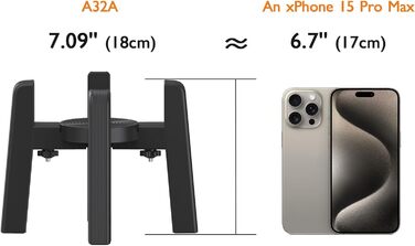 Підставки для мисок для собак JunsPow (2 шт.) - регульована ширина, для середніх та великих собак, стабільні та неслизькі [тільки підставка]