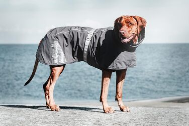 Зимова куртка для собак Hurtta Extreme Warmer, темно-сіра, 35 см