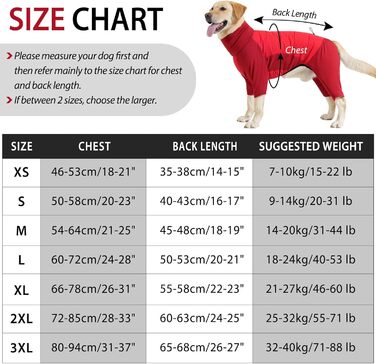 Флісовий теплий зимовий одяг для собак Heywean: куртка, комбінезон, піжама для малих, середніх та великих порід. Червоний колір.