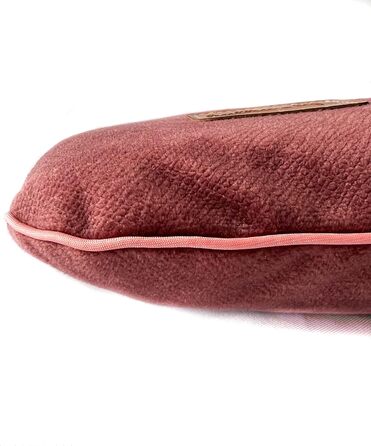 Водонепроникна подушка для собак та котів. М'яке ліжко для домашніх тварин, 90x60 см, рожевий колір