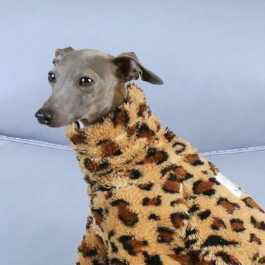 Піжама для собак Віппет, тепла, коричнева, розмір S