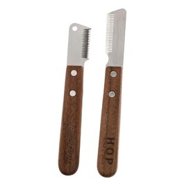 Набір гребінців для грумінгу тварин VANZACK: дерев'яні та металеві гребінці для собак та котів