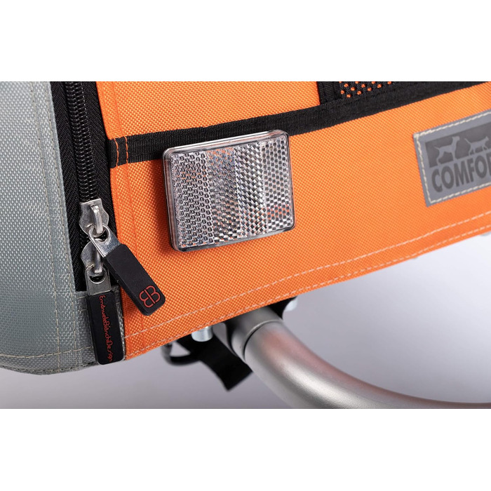 TrendPet Comfort Wagon L: Фарм'ятковий причіп для собак великих порід з амортизацією, алюмінієвий каркас