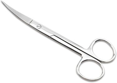 Набір з 2 професійних ножиць для грумінгу домашніх тварин Ipetboom з нержавіючої сталі, круглий ножі, для дому та салону, прямі та зігнуті кінчики