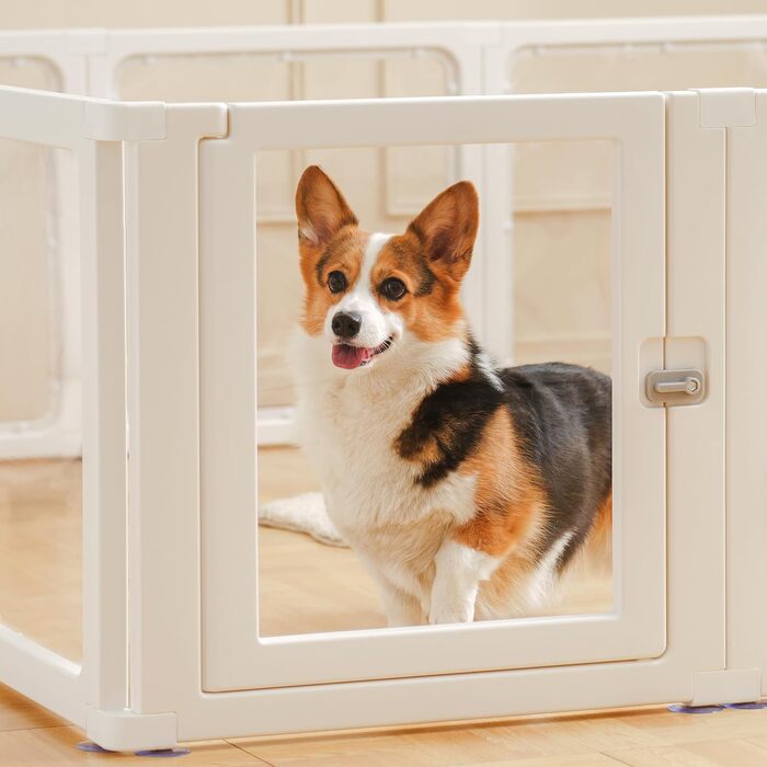 Клітка для собак та тварин Citylife 8-TLG, розкладний вольєр XXL, 120x120x75 см, для собак, котів, кроликів, 8 штук