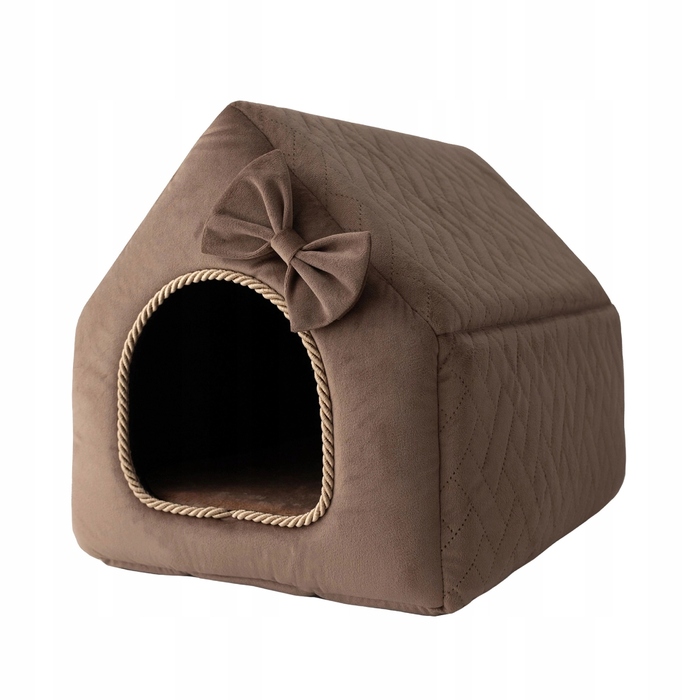 Ексклюзивне лежак-будиночок Royal Prestige R:2 PUSTYNNY, 44x37 см, розмір M