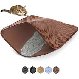 Килимок для котячого туалету KA®, водонепроникний, EVA, PVC, для дому та балкону