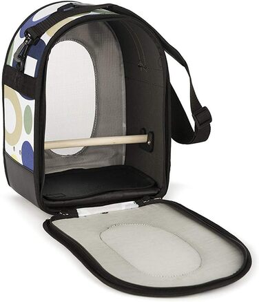 Транспортна сумка для птахів Prevue Pet Products, м'яка, з perch, маленька, багато кольорів