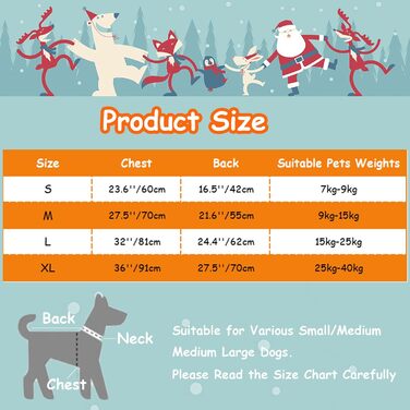 Теплий зимовий пуловер для собак великих порід, костюми, одяг, 2 шт. (Чорний + Червоний, розмір L)