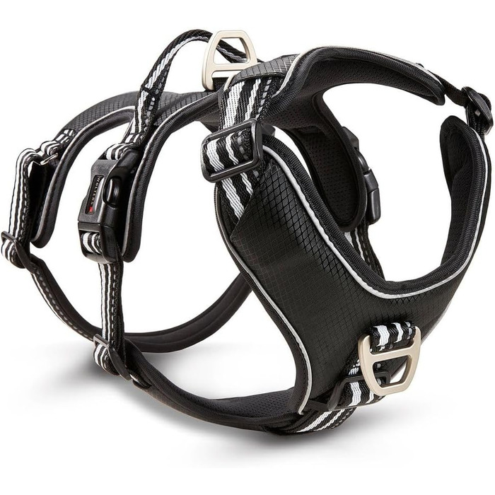 Посуда Wolters Active Pro No Escape, розмір 45-52.5 см, чорний/сріблястий