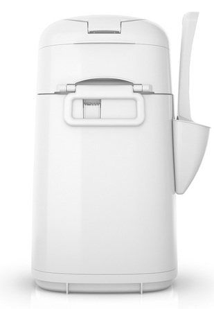 Контейнер для відходів Litter Locker Design, 24 x 23 x 43 см, білий