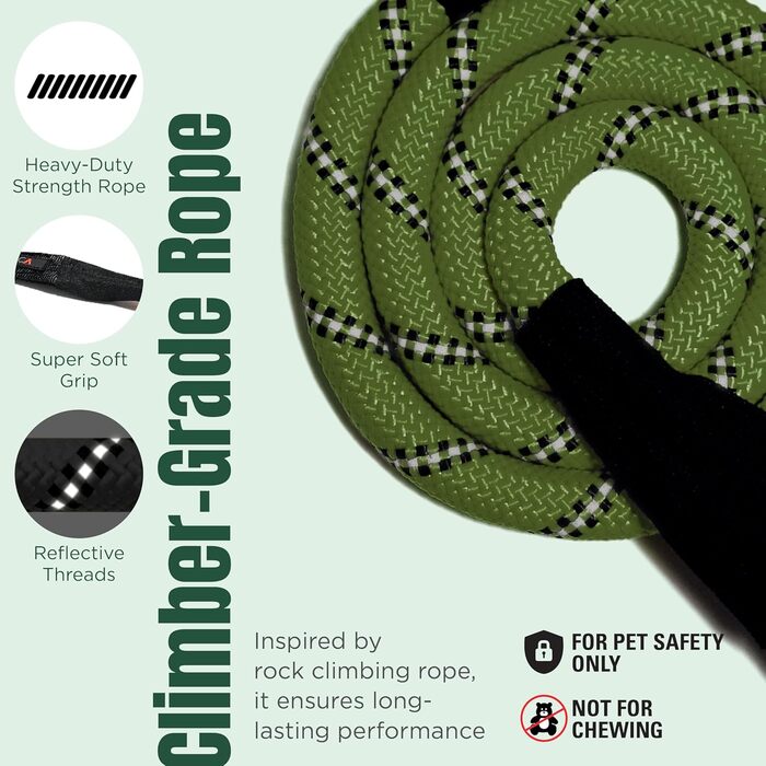 ARCA PET Пояс для безпеки собаки, універсальний, світловідбиваючий, міцний, автомобільний ремінь безпеки для собак, з кліпсами, пряжками та карабінами з легованої сталі, армійного кольору