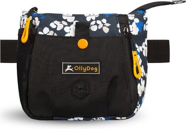 OllyDog Backcountry Tagestasche - Сумка для цуценят OllyDog Backcountry, для тренувань собак, з кишенькою для ласощів та відсіком для відходів, знімний кліпса для пояса (Raven S'25)