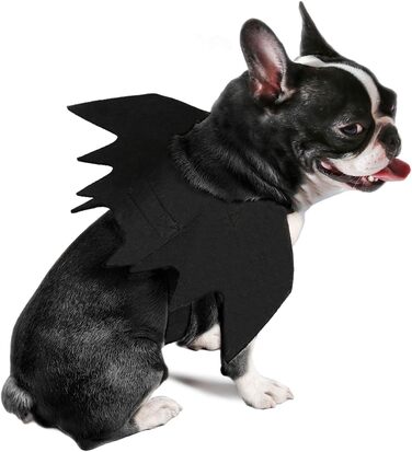 Костюм кажана для собак Rypet: карнавальний костюм для тварин, крила кажана, аксесуар для собак та котів, XL (Small)