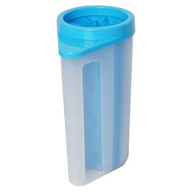 Очисник для лап собак з силікону, портативний, знімний, для пральної машини, з щіткою, Dome B.As Picture