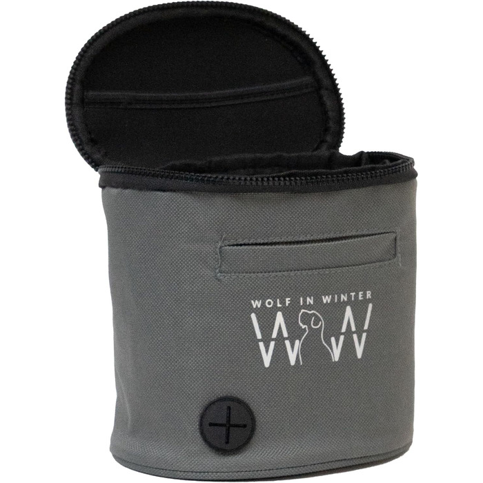 Сумка для ласощів Quickdraw для собак – сумка для дресирування з тримачем клікера та диспенсером для пакетів – зручна сумка для ласощів для собак – міцна, світловідбиваюча, рожева