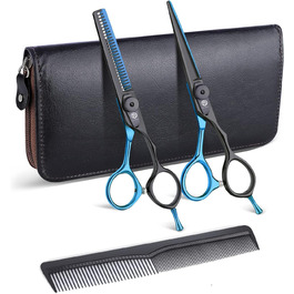 Професійні перукарські ножиці Purple Dragon 5.5 дюймів - набір для стрижки волосся для жінок та чоловіків