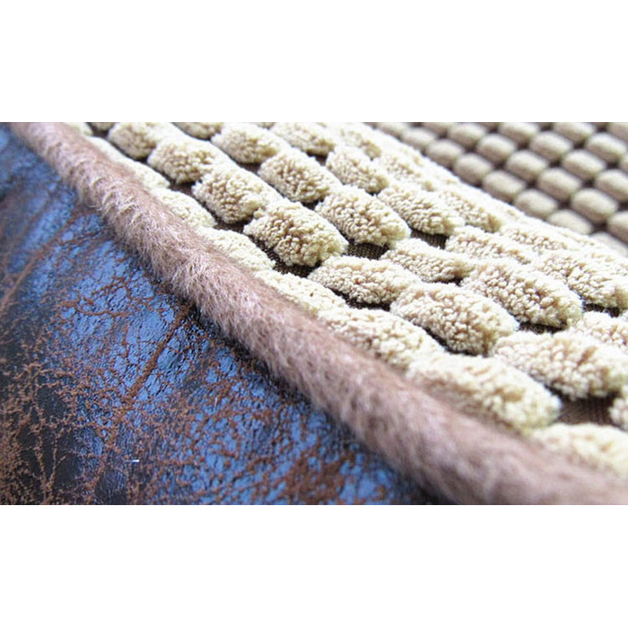 М'яке розкішне ліжко для собак GUOCU з знімним подушкою, водонепроникне, для домашніх тварин, різні розміри, коричневий, XXL (110x80x27 см)