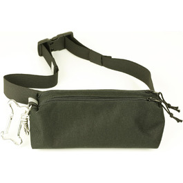 Сумка для корму та ласощів Long Black Edition - тренувальна сумка для собак