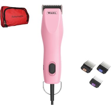 Професійна машинка для стрижки собак Rotschopf24 Edition R34 з 3 металевими насадками та сумкою