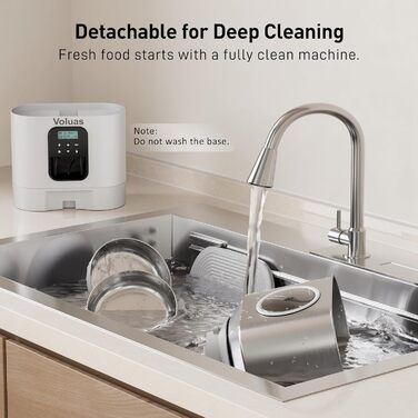 Автоматичний диспенсер для котячого корму VOLUAS - годівниця для котів та собак з таймером, сухий корм