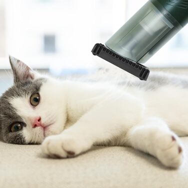 Бездротовий пилосос для шерсті тварин (собаки, коти) | Зйомний, багатофункціональний | Зелений