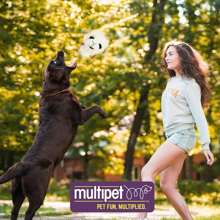 Іграшка для собак Multipet Lammkopf Noggins, 12,7 см, головка ягняти