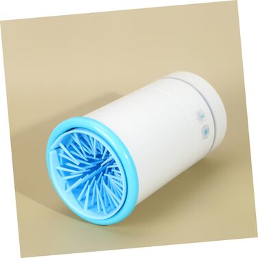 Пристрій для миття лап тварин Cosmevivi - автоматичний, USB, силіконовий, для собак та котів, червоний