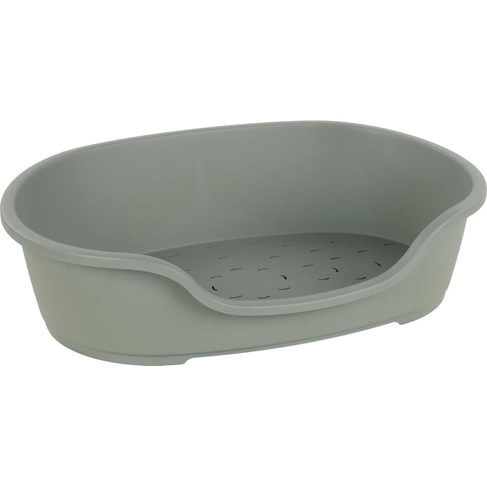 Крізь для собак Flamingo Tuck - Овальне, Зелене, Розмір M (70x47x22 см) | Практичне, Стильне, Легко Мити!