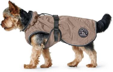 HUNTER Uppsala: Водовідштовхуючий одяг для собак, світловідбиваючий, 80 см, тауп