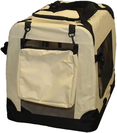 Складана переноска для собак та котів Walexo (BEIGE, L)