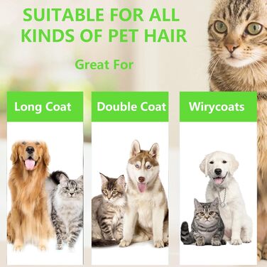 Гребінець для грумінгу собак та котів, щітка для видалення підшерстка, металева, для догляду за шерстю