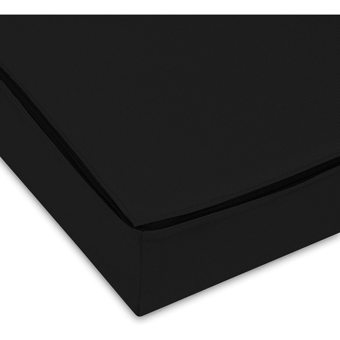 Килимок для собак SuperKissen24: лежанка, матрац для тварин, 120x80 см, чорний, водовідштовхуючий, миючий