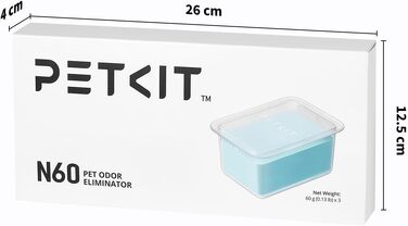 Автоматичний котячий туалет PETKIT Purobot Crystal Duo з камерою, моніторингом здоров'я, контролем запаху, сірий (N60)