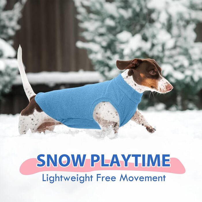 Тепла флісова жилетка для собак, червона, розмір M – сорочка, еластична жилетка для маленьких собак, легка зимова куртка для собак, сорочка для маленьких собак, для дівчаток, для породи Хаванез, Ши-тцу, Папільйон, Середній (Обхват грудей: 15 дюймів)