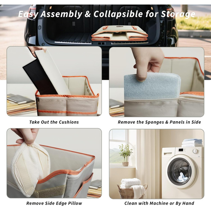 Автокрісло для собак, корзина для собак у машину, водовідштовхувальне, складане з фіксатором, для маленьких собак до 8 кг, на передні та задні сидіння, хакі