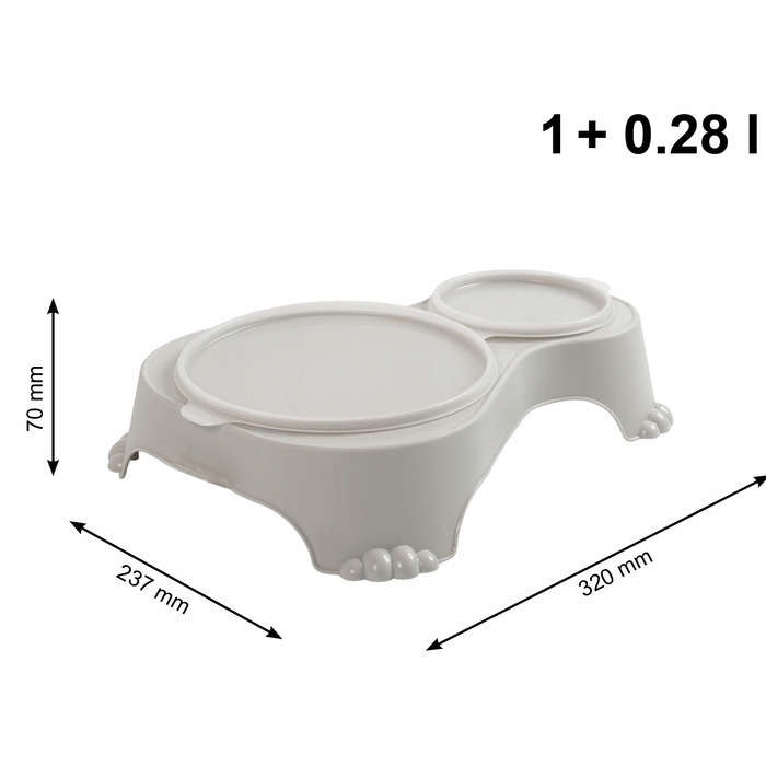 Контейнер для корму на колесах Rotho ARCHIE 38 л (до 18 кг)