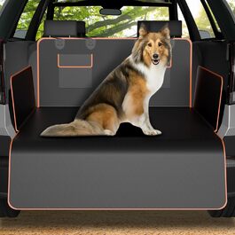 Захист для багажника автомобіля від бруду та подряпин для собак, універсальний, 185x102 см, 600D, водонепроникний, стійкий до подряпин, для авто, SUV, Van (Помаранчевий)